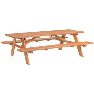 Giant picknicktafel hardhout