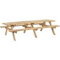 Superieur houten picknicktafel